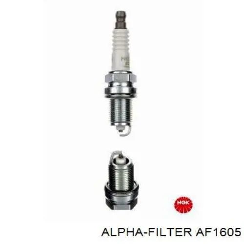 Купити AF1605 Alpha Filter Автомобільний фільтр повітря