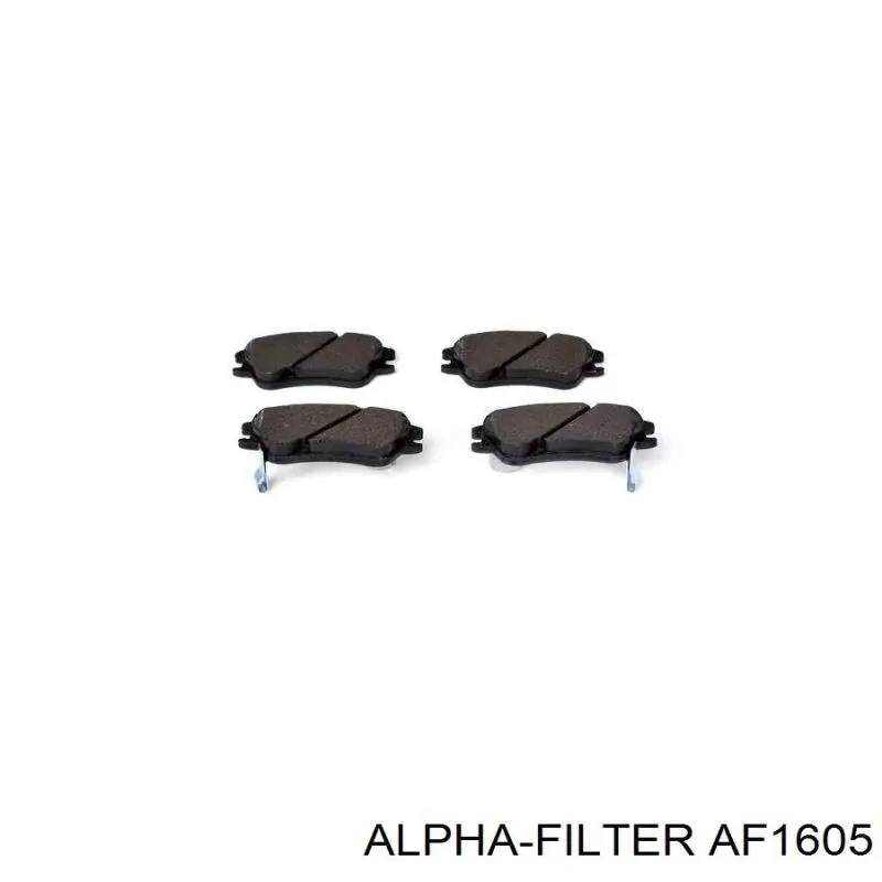 Елемент повітряного фільтра Alpha Filter AF1605 ціна, від 3.88 USD