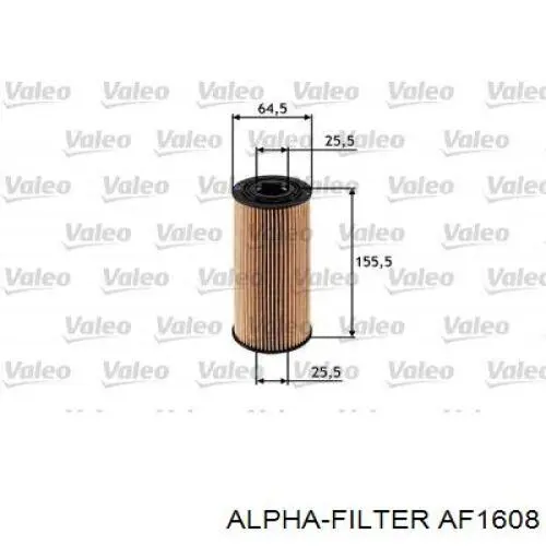 Купити AF1608 Alpha Filter Автомобільний фільтр повітря