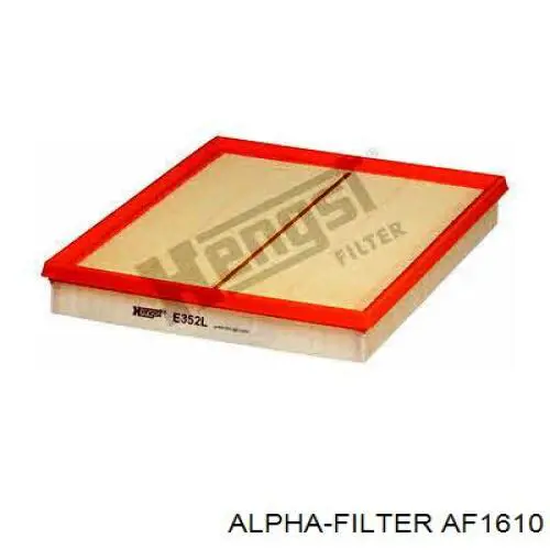 Повітряний фільтр AF1610 Alpha Filter