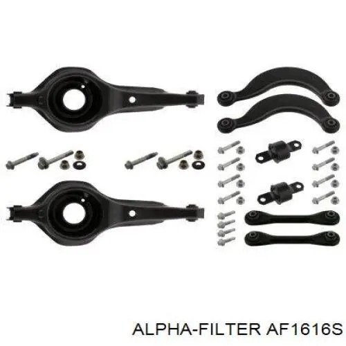 AF1616S Alpha Filter Повітряний фільтр двигуна