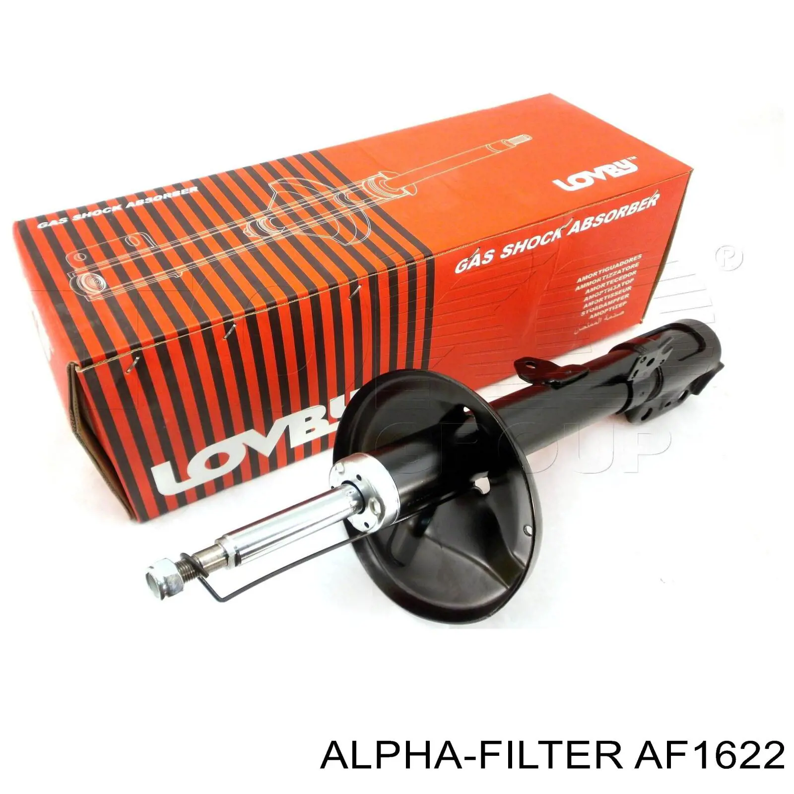 Елемент повітряного фільтра Alpha Filter AF1622 ціна, від 3.27 USD