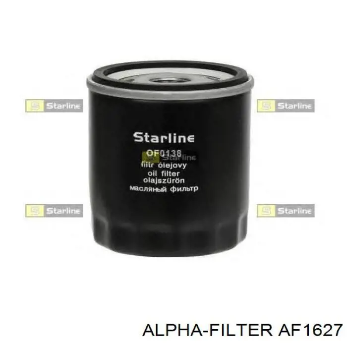 Повітряний фільтр AF1627 Alpha Filter