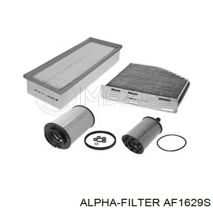 AF1629S Alpha Filter Повітряний фільтр двигуна