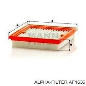 Елемент повітряного фільтра Alpha Filter AF1636 ціна, від 2.66 USD