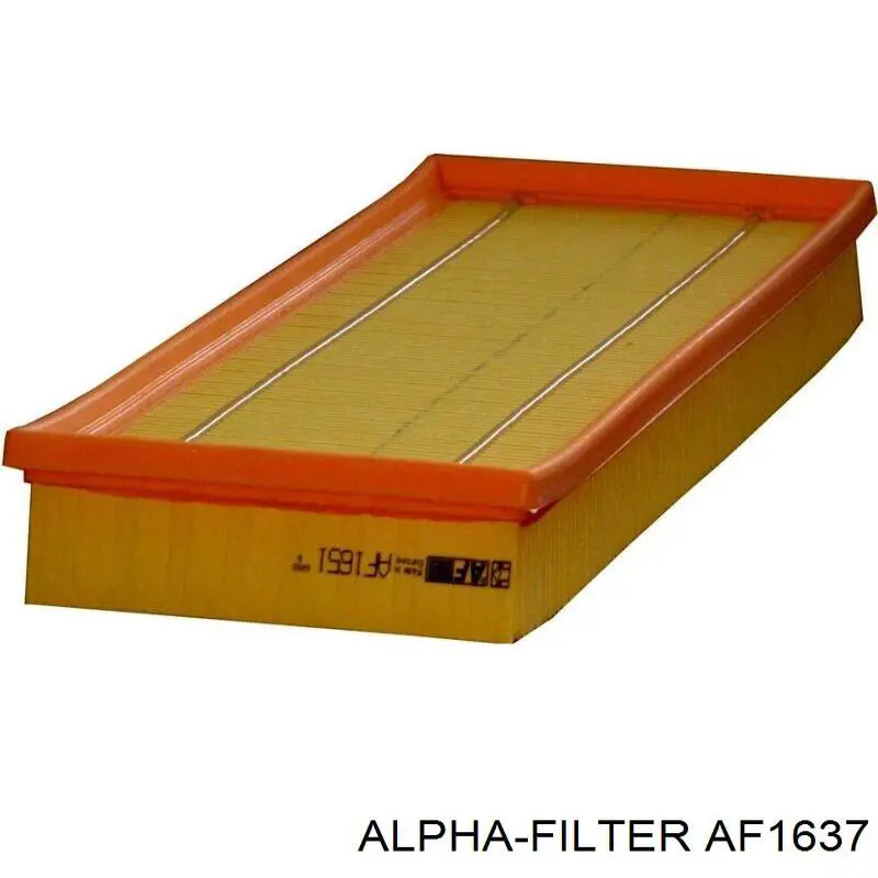 AF1637 Alpha Filter Повітряний фільтр двигуна