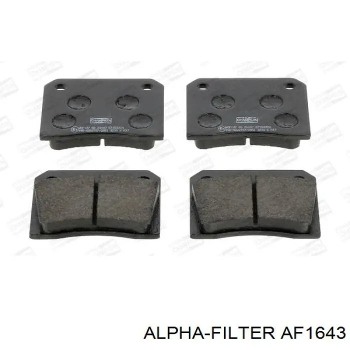 Елемент повітряного фільтра Alpha Filter AF1643 ціна, від 3.04 USD