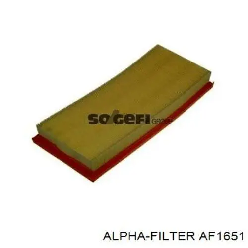 Повітряний фільтр AF1651 Alpha Filter