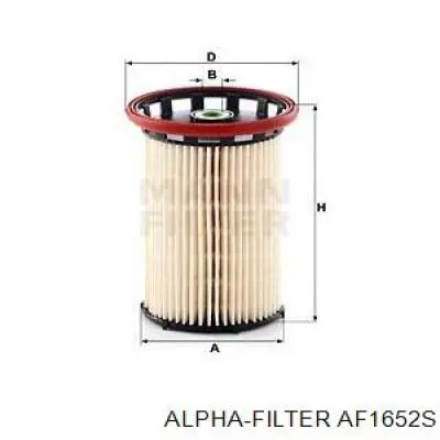 AF1652S Alpha Filter Повітряний фільтр двигуна