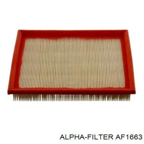 Повітряний фільтр AF1663 Alpha Filter