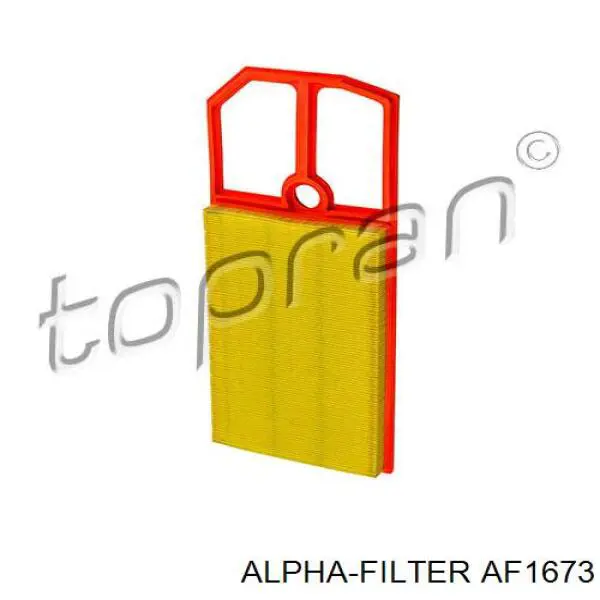 Повітряний фільтр AF1673 Alpha Filter