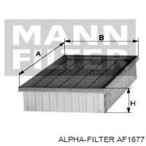 AF1677 Alpha Filter Повітряний фільтр двигуна