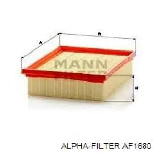 AF1680 Alpha Filter Повітряний фільтр двигуна