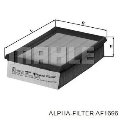 AF1696 Alpha Filter Повітряний фільтр двигуна