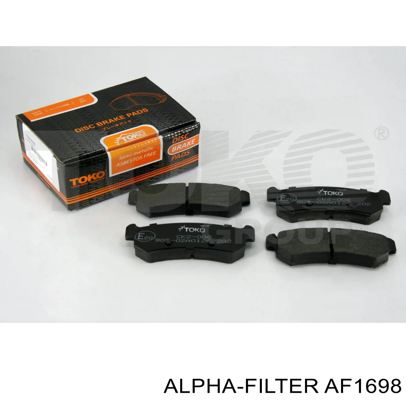 Купити AF1698 Alpha Filter Автомобільний фільтр повітря