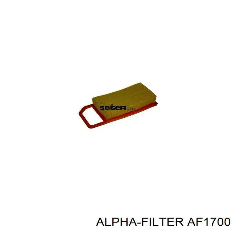 AF1700 Alpha Filter Повітряний фільтр двигуна