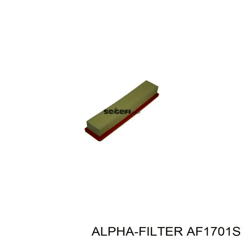 Купити AF1701S Alpha Filter Автомобільний фільтр повітря