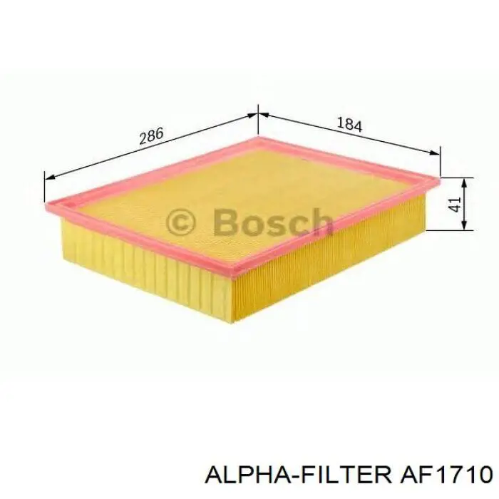 AF1710 Alpha-filter фільтр повітряний