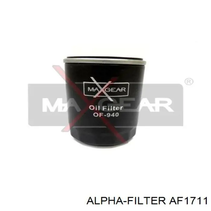 Купити AF1711 Alpha Filter Автомобільний фільтр повітря