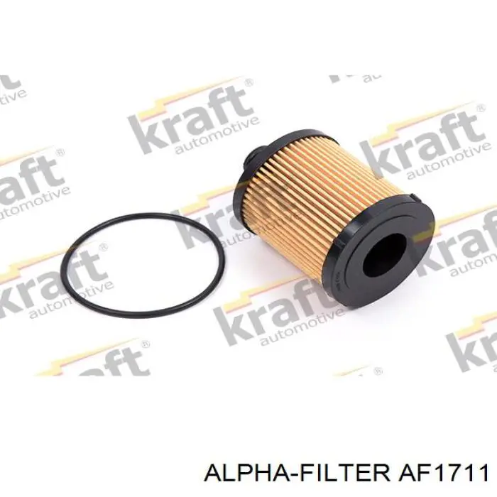 Елемент повітряного фільтра Alpha Filter AF1711 ціна, від 3.35 USD