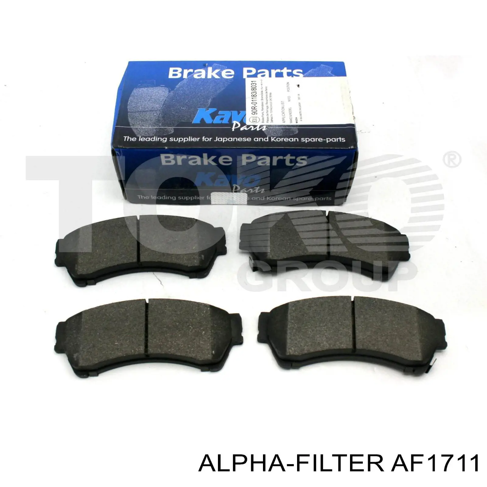 Купити AF1711 Alpha Filter Автомобільний фільтр повітря
