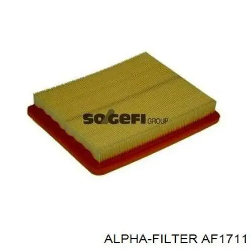 Елемент повітряного фільтра Alpha Filter AF1711 ціна, від 3.35 USD