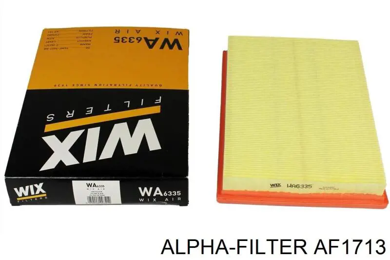 AF1713 Alpha Filter Повітряний фільтр двигуна