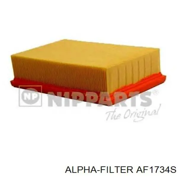 Елемент повітряного фільтра Alpha Filter AF1734S ціна, від 3.86 USD