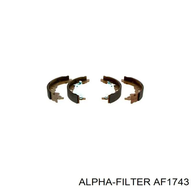 Повітряний фільтр AF1743 Alpha Filter