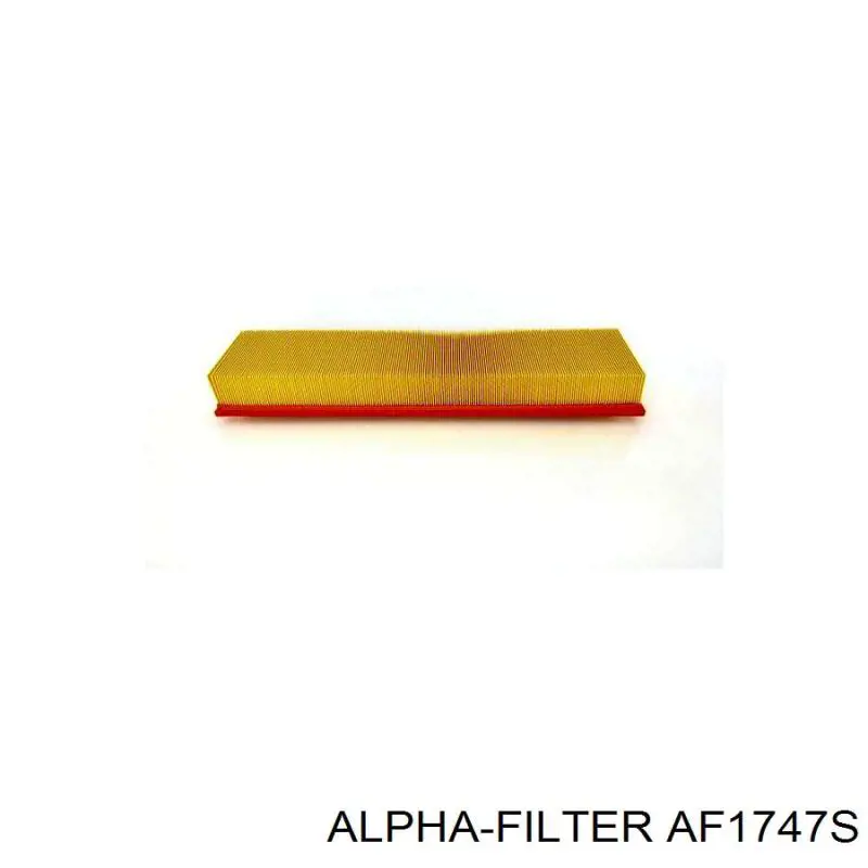 Елемент повітряного фільтра Alpha Filter AF1747S ціна, від 8.60 USD