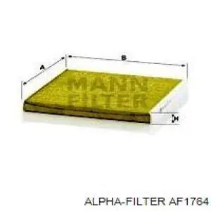 Купити AF1764 Alpha Filter Автомобільний фільтр повітря