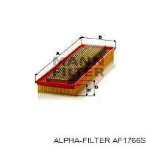 Елемент повітряного фільтра Alpha Filter AF1766S ціна, від 6.81 USD