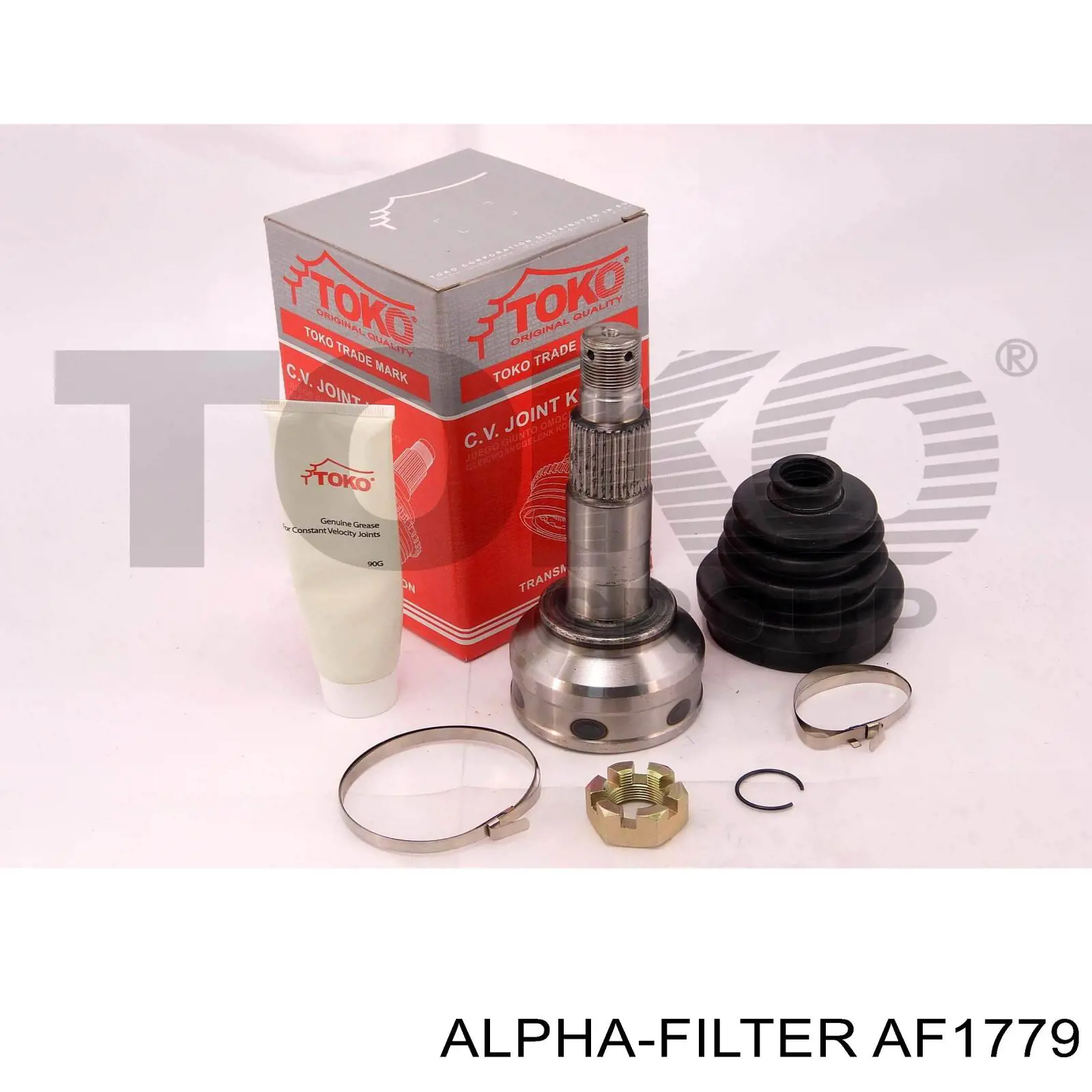 Купити AF1779 Alpha Filter Автомобільний фільтр повітря