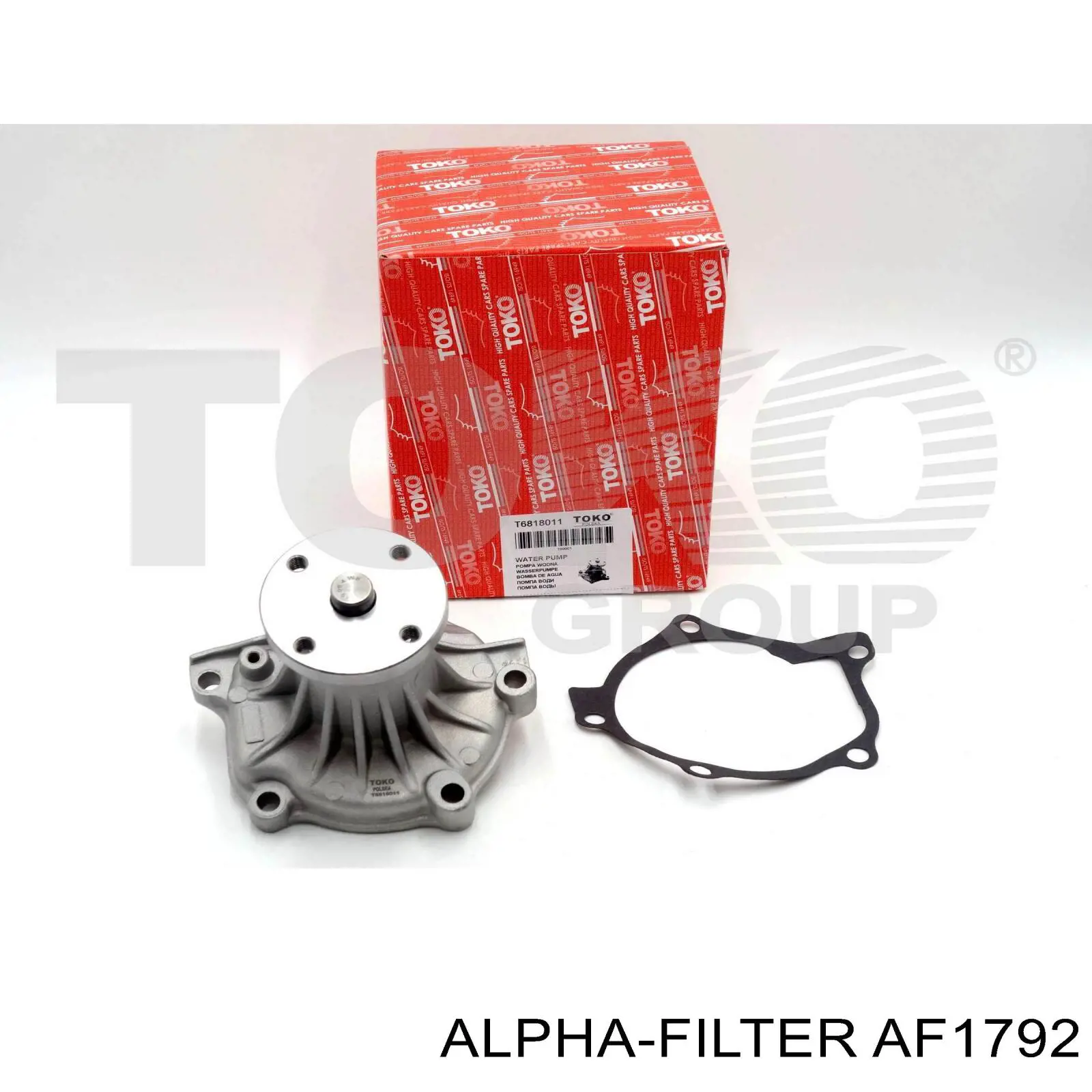 AF1792 Alpha Filter Повітряний фільтр двигуна