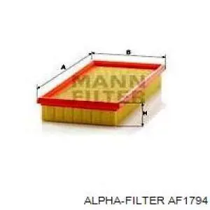 Елемент повітряного фільтра Alpha Filter AF1794 ціна, від 3.24 USD
