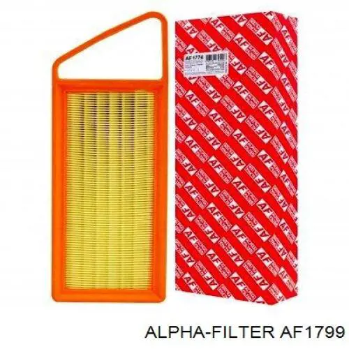 Елемент повітряного фільтра Alpha Filter AF1799 ціна, від 5.77 USD