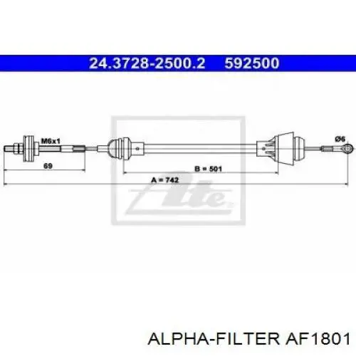 Фільтр повітряний Donaldson P778462