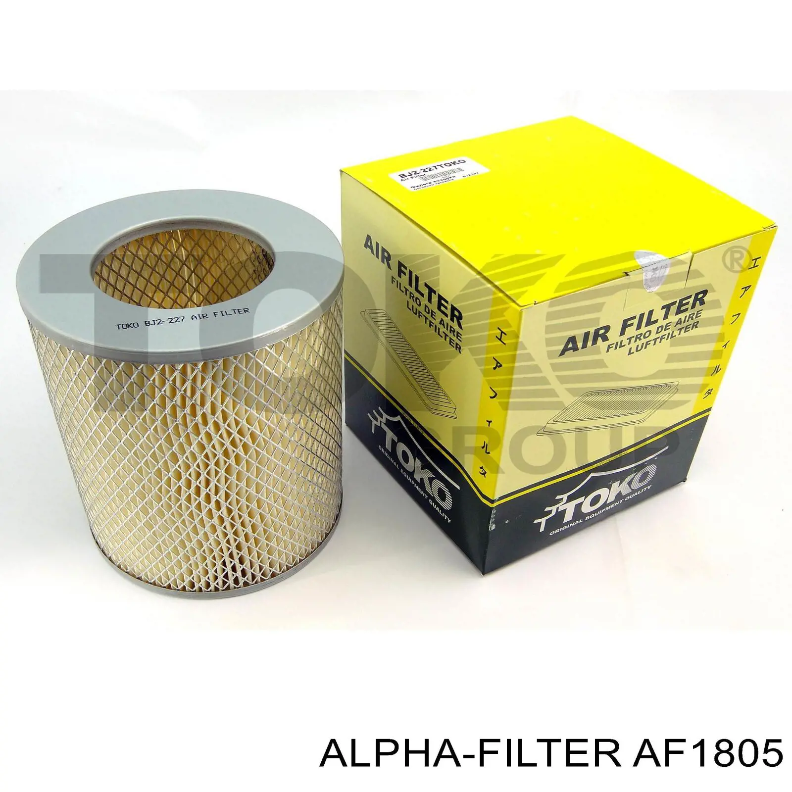 AF1805 Alpha Filter Повітряний фільтр двигуна