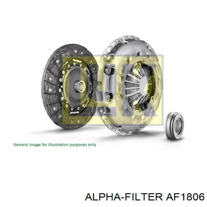 Повітряний фільтр AF1806 Alpha Filter
