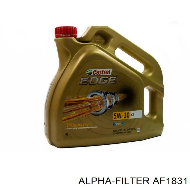 Купити AF1831 Alpha Filter Автомобільний фільтр повітря