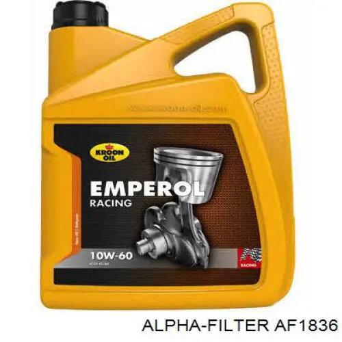 Елемент повітряного фільтра Alpha Filter AF1836 ціна, від 4.87 USD