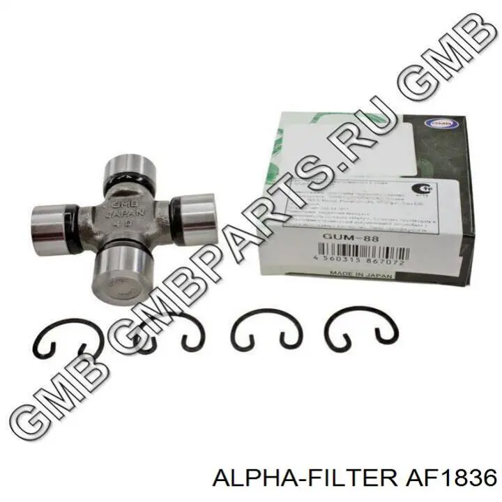AF1836 Alpha-filter фільтр повітряний