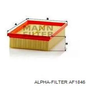 AF1846 Alpha Filter Повітряний фільтр двигуна