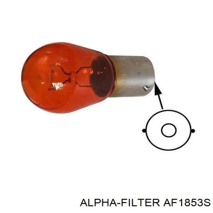 Фільтр повітряний Alpha Filter AF1853S