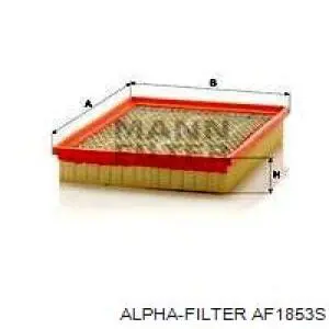 Купити AF1853S Alpha Filter Автомобільний фільтр повітря