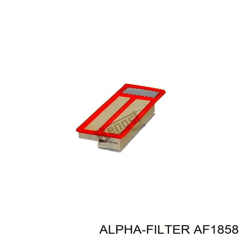 AF1858 Alpha Filter Повітряний фільтр двигуна