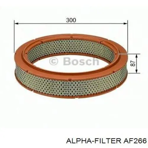 Фільтр масляний Alpha Filter AF266