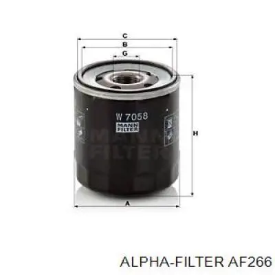 AF266 Alpha Filter Фільтр масла