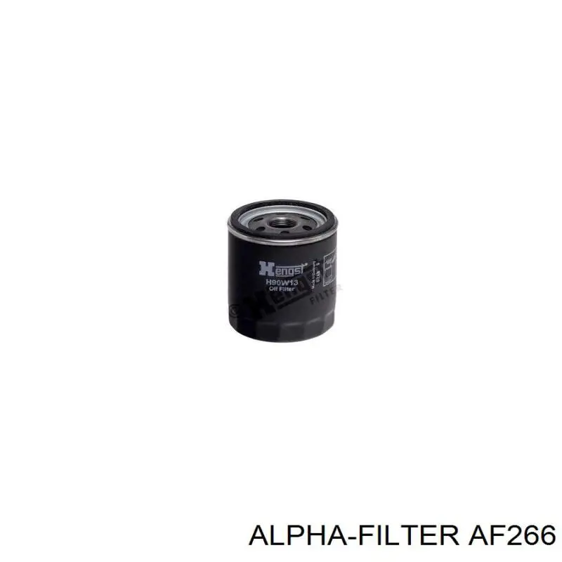 Масляний фільтр двигуна Alpha Filter AF266 ціна, від 4.67 USD