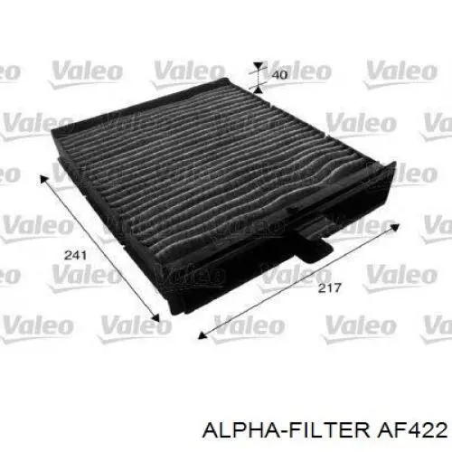 Фільтр тонкого очищення палива Alpha Filter AF422 ціна, від 8.09 USD